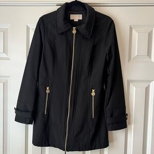 Michael Kors black soft shell jacket